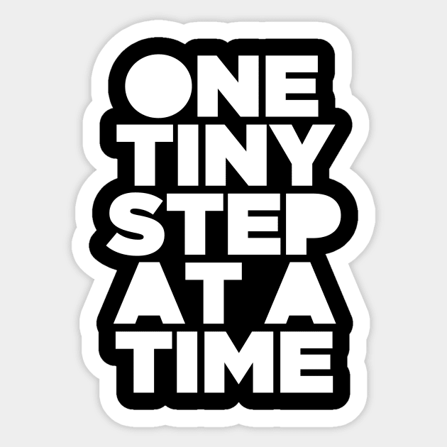 One Tiny Step At A Time - Equality Rights Justice Sticker by PatelUmad